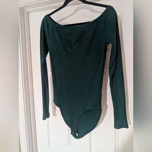 GAP Off Shoulder Rib Bodysuit Medium Tall